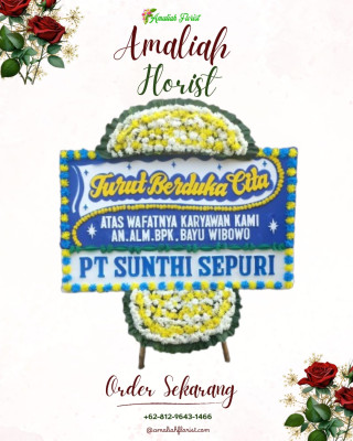 Papan Bunga Duka di Simpang Periuk
