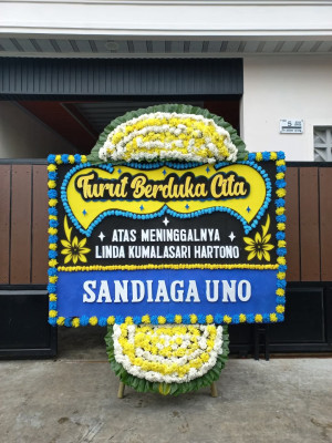 Papan Bunga Duka di Simpang Periuk